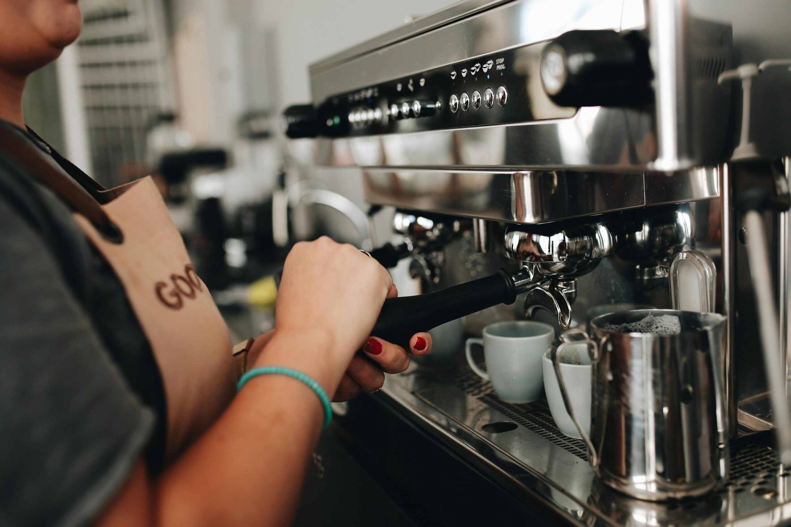 Part-time job for students in UK as a barista